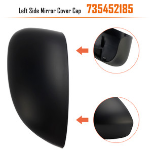 2007-2024 Fiat 500/500C Left Side Mirror Cover Cap Generic