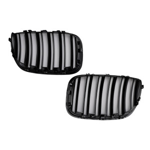 2004-2006 BMW X-Series X5 E53 Front Kidney Grille Gloss Black Generic