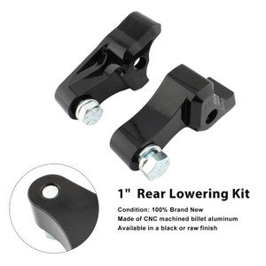 2009-2025 Harley Davidson 1"  Rear Lowering Kit Generic
