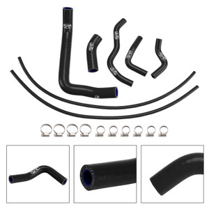 2021-2025 Kawasaki ZX-10R ZX-10RR Silicone Radiator coolant Hose kit White Generic