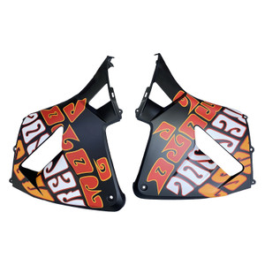 2003-2004 Honda CBR600RR Amotopart Fairings Black Matte Valentino Rossi Moto Racing Customs Fairing
