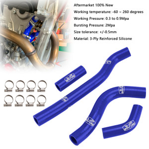 2022-2025 Honda CRF250R / CRF250RX Silicone Radiator coolant Hose kit Blue Generic