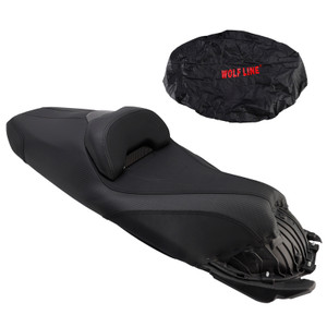 2022-2025 Honda Adv350 Rider Passenger Seat Complete Backrest Pad Black Generic