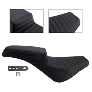 2018-2024 Softail Standard Slim Deluxe Rider Passenger Seat Front Rear Cushion Ribbed Generic