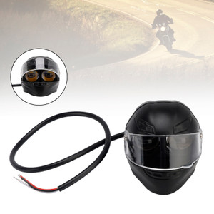 Electric Led Worklight Spotlight Waterproof Headlight 20W Helmet-Look For Motor