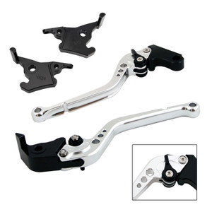 2023-2025 YAMAHA XMAX 300 Long Clutch Brake Lever Silver Generic