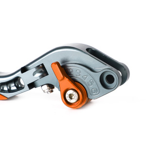 2023-2025 YAMAHA XMAX 300 Adjustable Folding Extendable Racing Brake & Clutch Levers Orange Generic