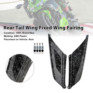 2023-2025 Kawasaki NINJA ZX-4R/ ZX-4RR Rear Tail Wing Fixed Wing Fairing Forge Generic