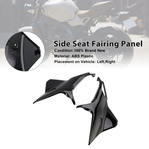 2022-2025 Yamaha XSR900 Side Seat Fairing Panel Black Generic