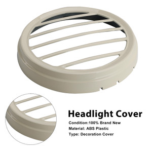 2022-2025 Yamaha XSR900 Front Nose Headlight Cover Fairing ivory Generic