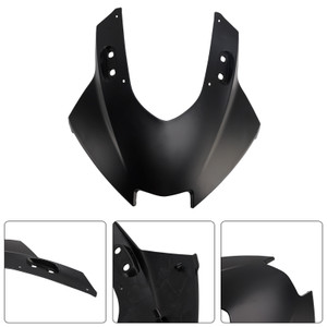 2025-2026 Yamaha YZF-R3 YZF-R25 Headlight Fairing Front Nose Cover Matte Black Generic