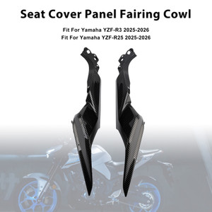 2025-2026 Yamaha YZF-R3 YZF-R25 MT-03 Rear Tail Seat Side Cover Black Generic