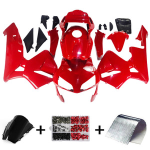 2003-2004 Honda CBR600RR Amotopart Fairings Red Honda Racing Customs Fairing