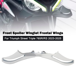 2023-2025 Triumph Street Triple 765R/RS Front Spoiler Winglet Frontal Wings White Generic