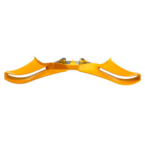 2023-2025 Triumph Street Triple 765R/RS Front Spoiler Winglet Frontal Wings Yellow Generic