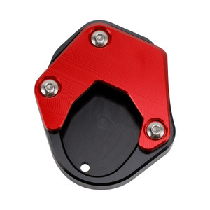 2010-2016 KAWASAKI KLX150 Extension Kickstand Side Enlarger Pad Cnc Red Generic