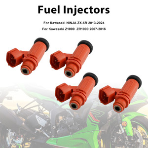 2007-2016 Kawasaki Z1000  ZR1000 4PCS Fuel Injectors 49033-0012 EAT289 Generic
