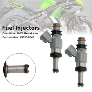 2019-2024 Kawasaki Z400 Z500 Z500SE 2PCS Fuel Injectors 49033-0047 Generic