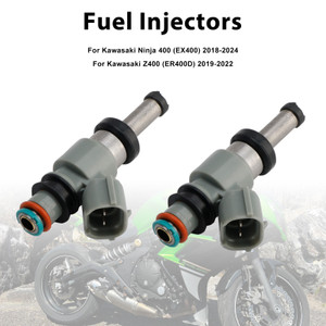 2019-2024 Kawasaki Z400 Z500 Z500SE 2PCS Fuel Injectors 49033-0047 Generic