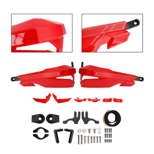 2024-2025 SCRAMBLER 400 X Motorcycle Protector Hand Guards Red Generic