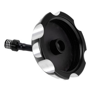 2003-2006 Kawasaki KLX125 KLX125L Aluminum Gas Fuel Tank Cap with Vent Hose 51049-S004 Black Generic