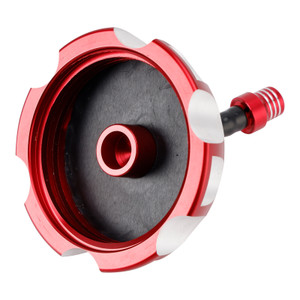 2003-2006 Kawasaki KLX125 KLX125L Aluminum Gas Fuel Tank Cap with Vent Hose 51049-S004 Red Generic