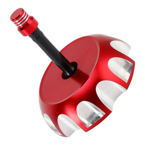 2003-2007 Kawasaki KLX400R KFX400 Aluminum Gas Fuel Tank Cap with Vent Hose 51049-S004 Red Generic