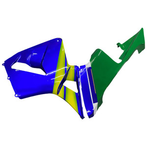 2005-2006 Honda CBR600RR Amotopart Fairings Blue & Green Movistar Racing Customs Fairing