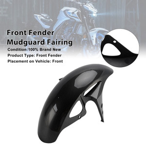 2025-2026 Yamaha YZF-R3/ YZF-R25/ MT-03 Front Fender Mudguard Fairing Carbon Generic