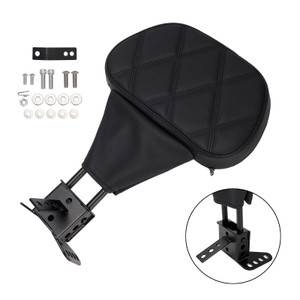 1988-2008 Touring Street Glide Electra Road Glide Road King Tri Glide Driver Sissy Bar Backrest Driver Backrest pad Diamond pattern Generic