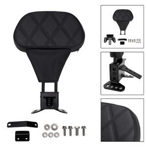 2009-2025 Touring Street Glide Electra Road Glide Road King Tri Glide Driver Sissy Bar Backrest Diamond pattern Generic
