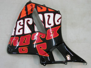 2005-2006 Honda CBR600RR Amotopart Fairings Yellow Black Valentino Rossi Racing Customs Fairing
