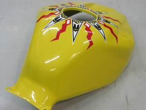 2005-2006 Honda CBR600RR Amotopart Fairings Yellow Black Valentino Rossi Racing Customs Fairing