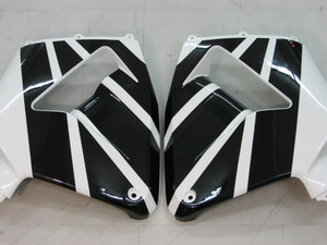 2005-2006 Honda CBR600RR Amotopart Fairings White & Black CBR Racing Customs Fairing
