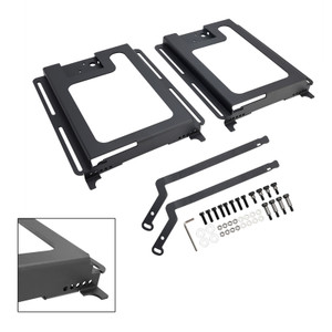 2015-on Polaris RZR 800 900 1000 2 Pack Utv Seat Bases Lower&Recline Kit Black Generic