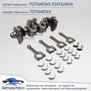 Engine Crankshaft & Connecting Rod & Bearings for BMW N20 320i 328i 528i 2.0L