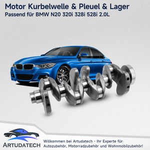 Engine Crankshaft & Connecting Rod & Bearings for BMW N20 320i 328i 528i 2.0L