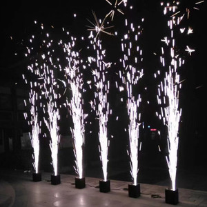 600W Electronic Cold Spark Firework Machine DMX Stage Effect Event Low Noise