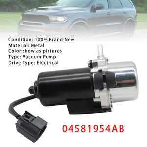 2016-2019 Dodge Durango 3.6L Brake Booster Vacuum Pump 04581954AB Generic
