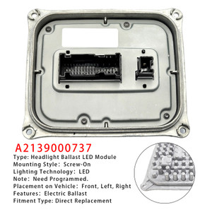 2020-2022 Mercedes-Benz E class Headlight Control Module A2139000737 Generic