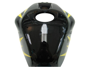 Fairings Honda CBR 600 RR Black & Yellow Tribal Racing (2005-2006)