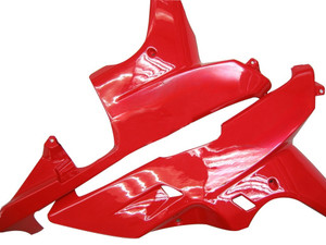 2007-2008 Honda CBR600RR Amotopart Fairings Red & Black CBR Racing Customs Fairing