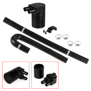 2013-2014 F30 Sedan 320i / 320xi Oil Catch Can Tank with Silicone Radiator Hose OCC016-Black Generic