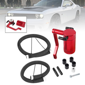 2011-Present Dodge Charger 6.4 Catch Can Air Oil Separator Red OCC-1056 Generic