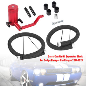 2011-2021 Jeep Grand Cherokee 6.4 Catch Can Air Oil Separator Red OCC-1056 Generic
