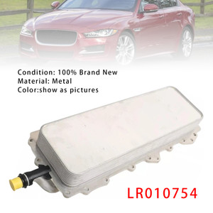 2017-2019 Jaguar XE Engine Oil Cooler w/Gasket LR010754 Generic