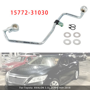 2009-2018 Toyota AVALON 3.5L 2GRFE Engine Oil Cooler Line Pipe 15772-31030+Gaskets Generic
