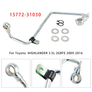 2009-2016 Toyota HIGHLANDER 3.5L 2GRFE Engine Oil Cooler Line Pipe 15772-31030+Gaskets Generic