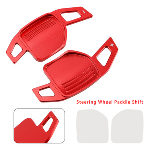 2006-2010 Audi S5 S6 S8 RS6 Q7 Steering Wheel Paddle Shifter Aluminium Red Generic