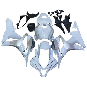 2007-2008 Honda CBR600RR Amotopart Fairings Silver & White Repsol Racing Customs Fairing